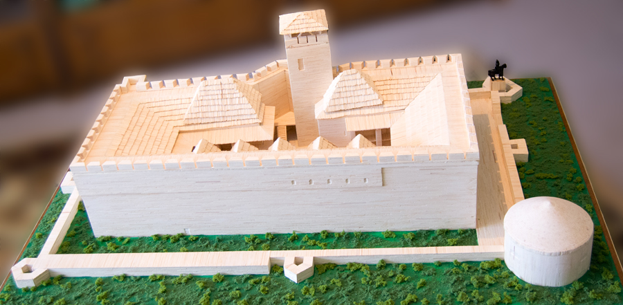 gyulai vár gyufamakett gyulai_var_gyufamakett