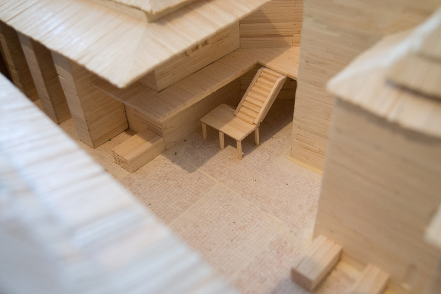 gyulai vár gyufamakett gyulai_var_gyufamakett